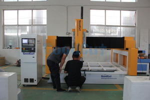 Cortador de espuma 3d CNC de 3 ejes y 4 ejes, máquina de producción de puerta, enrutador de madera de Mdf para modelado de poliestireno eps - Product Image 6