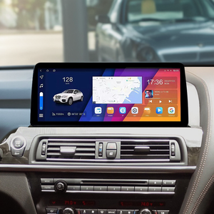 8 + 12.3 GB GPS Carplay & DSP ile 256 inç Android 12 araba radyo BMW 6 7 serisi 2010 ~ 2015 için radyo Android ekran 2010 ~ 2015 - Product Image 1