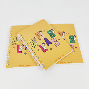 Cuaderno espiral A5 personalizado directo de fábrica, diarios con cubierta de papel de tacto suave, servicio de impresión de cuaderno de bobina - Product Image 6