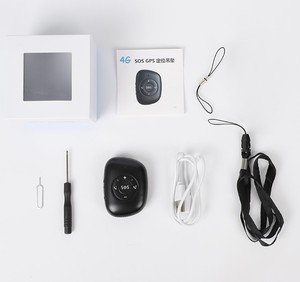 独特设计RF-V50 4g个人全球定位系统跟踪器吊坠，带SOS呼叫坠落检测和音量可调按钮 - Product Image 6