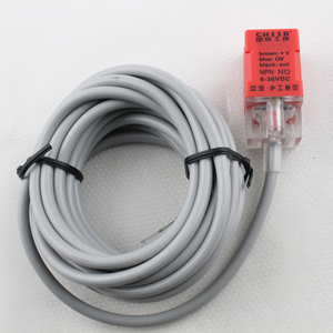 Sensor de interruptor de proximidad inductivo cuadrado de 2, 2mm, PNP, NPN, IP67, 2/3 hilos, 2, 2, 1 par, 1 par, 1 par - Product Image 4
