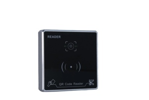 Lettore di codici QR intelligente controllo accessi IC lettore di schede MIF NFC sistema di lettore di schede di controllo accessi per porte Wiegand
