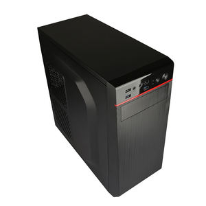 Powercase Atx Tower Pc Case personalizzabile Gaming Computer Cabinet con porta Audio SPCC e vetro materiale Mid Tower - Product Image 4