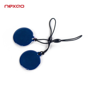 Son tasarım RFID anahtar Fob özel Logo renkli RFID erişim kontrol etiketi verimli manamanant için yeniden yazılabilir ABS anahtarlık - Product Image 4