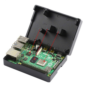 Caja de disipador térmico Raspberry PI 4B de metal de aleación de aluminio personalizada con logotipo 2024 a precio de fábrica - Product Image 6