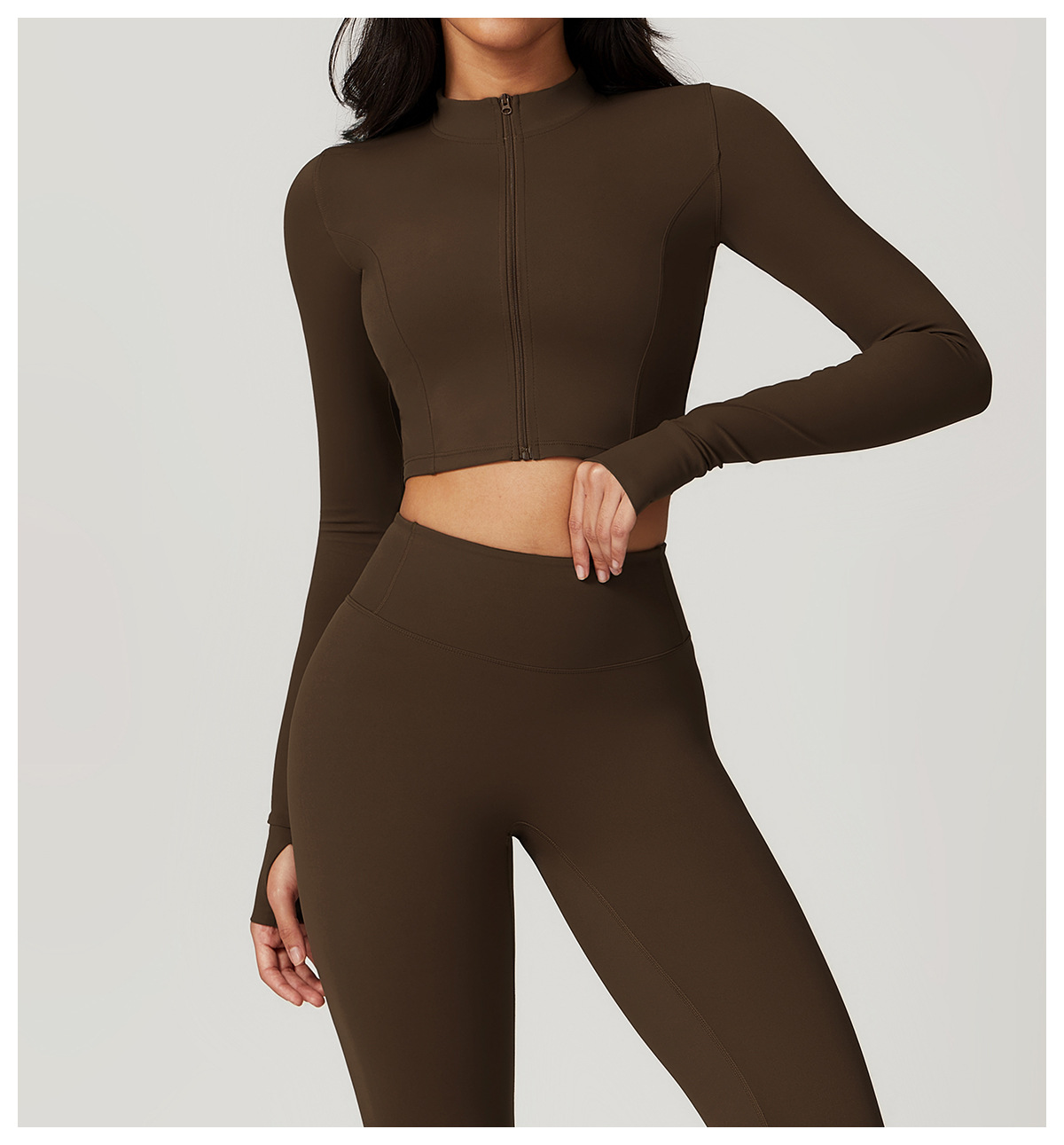 brown jacket