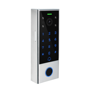 Controllo di accesso alle impronte digitali con App Tuya, accesso al videocitofono WiFi intelligente in metallo, tastiera digitale impermeabile - Product Image 5