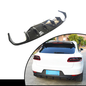 נוחות יוקרה רכב סטיילינג סיבי פחמן אוטומטי רכב אחורי פגוש מפזר שפתיים אחורי פורשה <span class=keywords><strong>Macan</strong></span> 2014