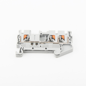 Conectores rápidos de cable en línea, bloques de terminales de riel Din con resorte, conectores rápidos de doble capa, 2 unidades - Product Image 6