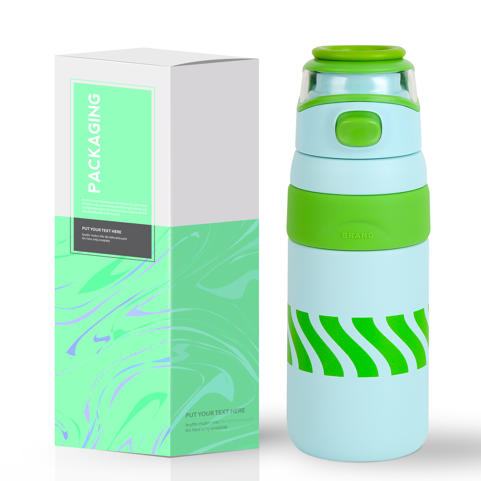 สีเขียว