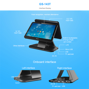 OEM Новый 14 дюймов планшетный ПК с системой андроида и POS терминал