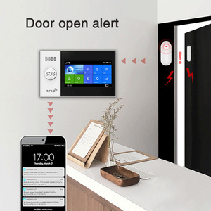 EARYKONG SOS alarma de botón de pánico RFID GSM tarjeta SIM inalámbrica con cable tuya WiFi sistema de alarma de seguridad inteligente - Product Image 4