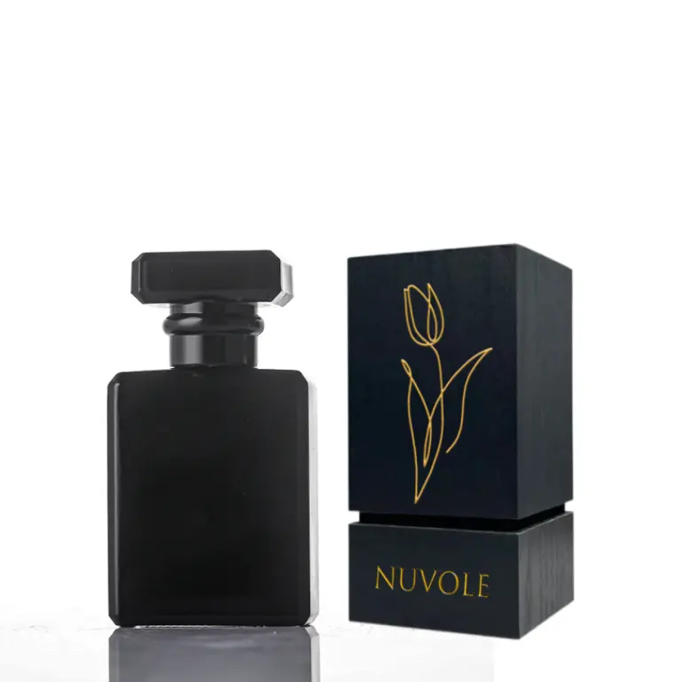 Goede Ontwerper Parfum Fles Zwarte Glazen Flessen Parfum Luxe 100Ml Parfum Fles Met Doos Verpakking