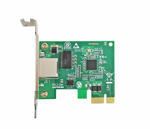 Adaptador de red Ethernet rápido PCIE Gigabit OEM 1 10/100/1000M Puerto RJ45 tarjeta PCI Express LAN para computadora - Product Image 1