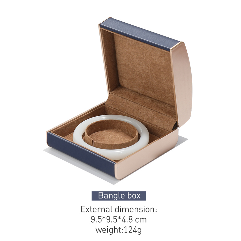 Caja de brazalete azul