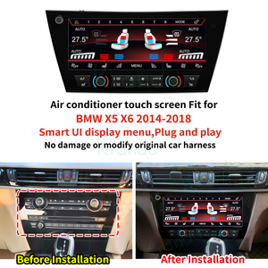 Krando digitale AC Touch Screen per BMW 3 serie 5 X5 X6 2011-2022 di aria condizionata per auto pannello climatizzatore Display LCD - Product Image 5