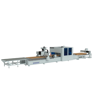 4x8 pies 1325 Tipo lineal Cambio automático de herramienta (ATC) Enrutador de madera CNC Máquina CNC rotativa de anidación con descuento con motor de núcleo Carpintería - Product Image 2