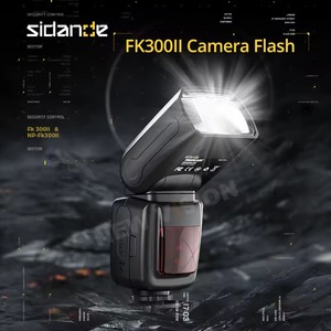 SIDANDE FK300II 2.4G kablosuz kamera flaş Speedlite Canon Sony Nikon Pentax Fuji için - Product Image 2