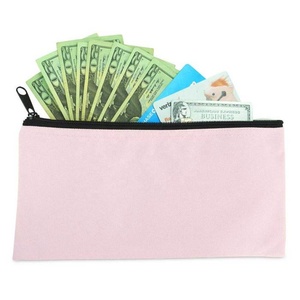 Customized Zippered Money <strong>Pouch</strong> Bank Bag - Product Image 1