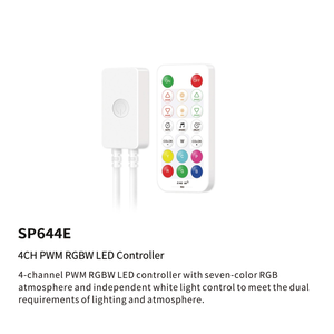 Controlador LED RGB RGBW Alexa Google Home APP BT SPI PWM Dimmer SP643E SP648E RF Control remoto 4pin 5pin LED Strip - Product Image 3