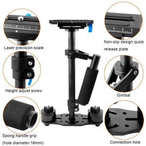 โฟกัสแบบพกพา24 "60ซม. กล้องมือถือ Stabilizer-S60N วิดีโอ steadycam กับแผ่นปล่อยอย่างรวดเร็ว1/4" สกรูสำหรับกล้องวิดีโอ DV DSLR - Product Image 5