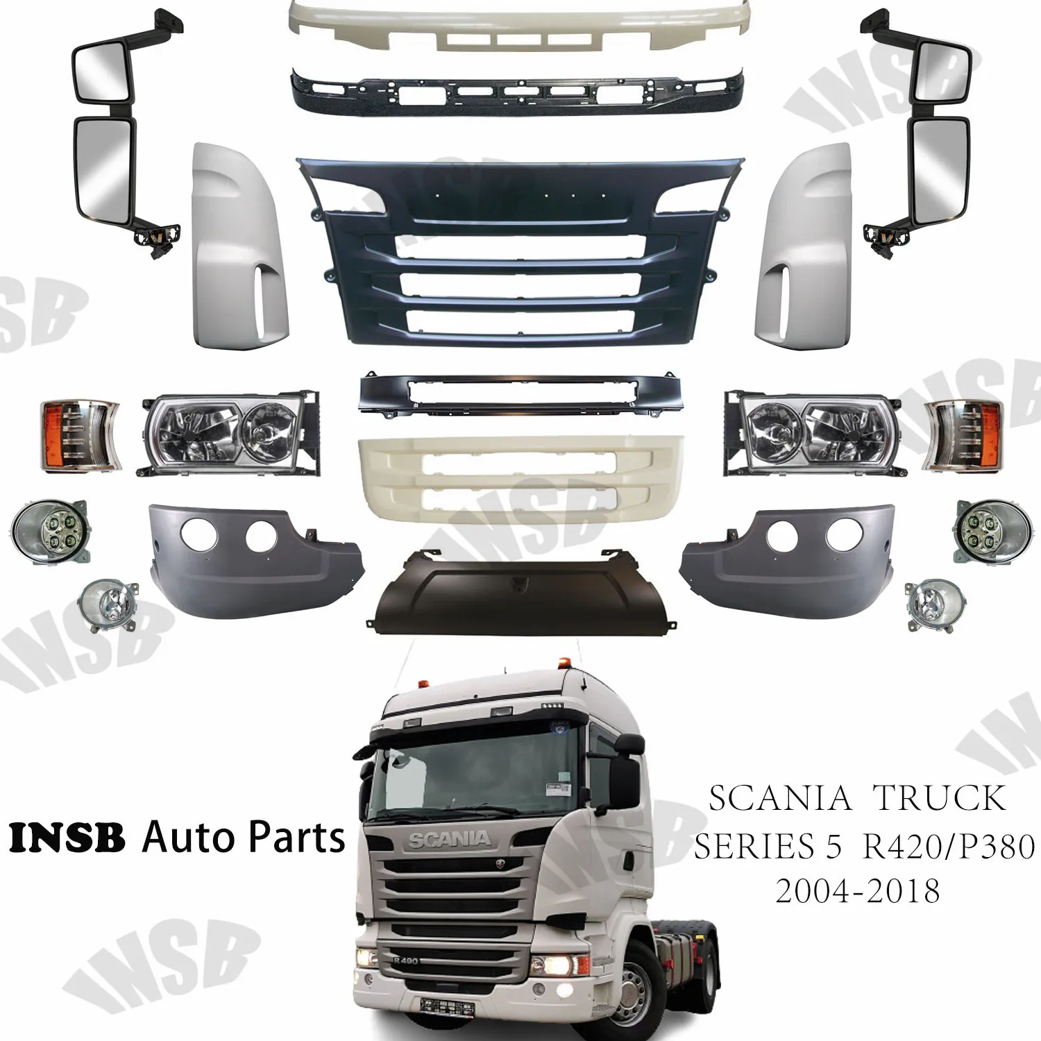 Fabricação de fábrica preço do caminhão peças de reposição para SCANIA 6 Series Truck para SCANIA PGRT Versão 2 Caminhão