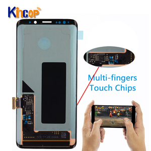 สำหรับ Samsun Galaxy S6ขอบ S7 S8 S9บวก AMOLED หน้าจอสัมผัส Digitizer ประกอบจอ LCD โทรศัพท์มือถืออะไหล่ทดแทน