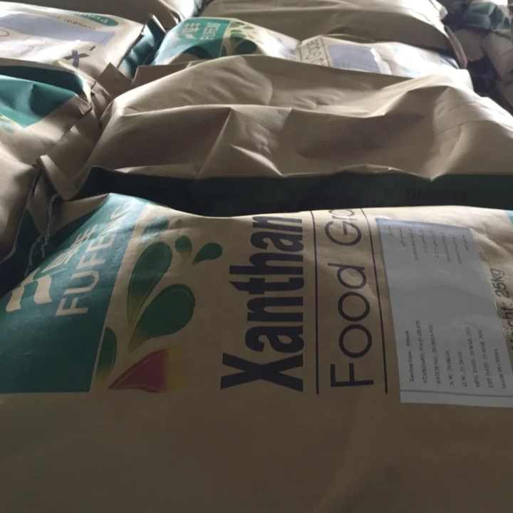 Fufeng Food Grade Xanthan Gum Powder 80 Mesh Stabilizers and Thickeners Dried Emulsifiers 25kg Bag