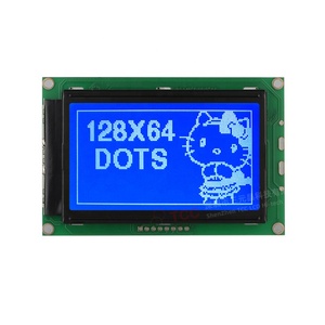 8 Pin 128128dot Matrix LCD LCD modülü seri Port grafik ekran modülü