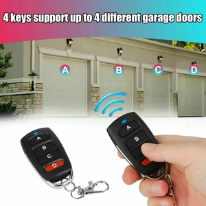 Diese RF 433MHZ universale duplicatore Clone telecomando 4 pulsante ABCD trasmettitore telecomando per gadget auto casa porta Garage - Product Image 2