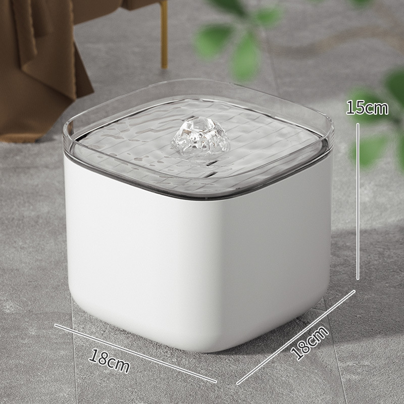 Transparent edge white-fashion model