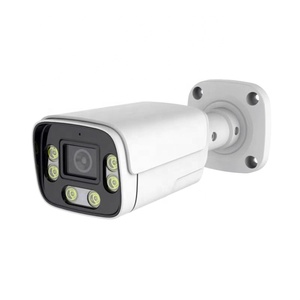 Cámara tipo bala IP CCTV PoE 2MP para exteriores, resistente a la intemperie, luz cálida, LED infrarrojos, vídeo en Color nocturno, tarjeta TF integrada - Product Image 5