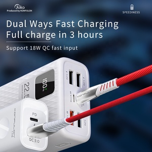 Konfulon Best Selling Products 2024 Power Bank 30000mah 22.5W <strong>Output</strong> Fast Battery Charger With LCD Display for Mobile Phone - Product Image 5