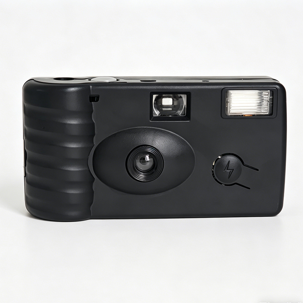 Noir-avec flash