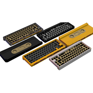 Funda de aluminio para teclado mecánico, anodizado personalizado, CNC, color - Product Image 5