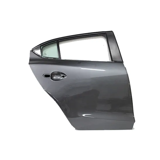 Panneau de coque de porte extérieure arrière côté droit pour MAZDA 3 2014-2018 COUVERTURE de porte arrière de voiture GRIS OEM BKY0-73-02X BKY0-72-02X