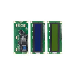 LCD1602 I2C 1602 Serieller blauer Bildschirm mit LCD-Display mit Hintergrund beleuchtung für Kit AVR IIC/I2C LCD1602. ..