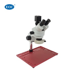 EOC光学仪器立体三目数字电子显微镜，用于印刷电路板维修焊接和电话维修 - Product Image 3