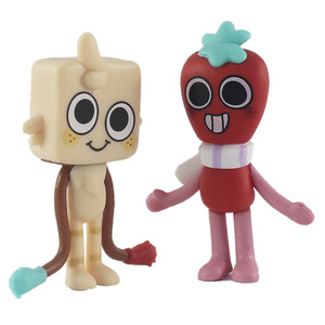 High Quality Dandy'<strong>s</strong> World Action Figures PVC <strong>Toy</strong> Set Children 7-8.5cm 8 Models of the Dandy World Model <strong>Toy</strong> - Product Image 5