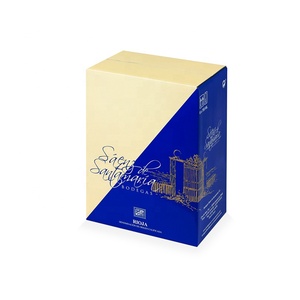 工厂定制纸板2/4/6瓶葡萄酒啤酒水果饮料包装纸盒带手柄 - Product Image 3