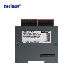 Módulo de entrada analógica de tipo analógico opcional, con interfaz de comunicación RS485 para programación de PLC, de tipo analógico, de 1 a 2