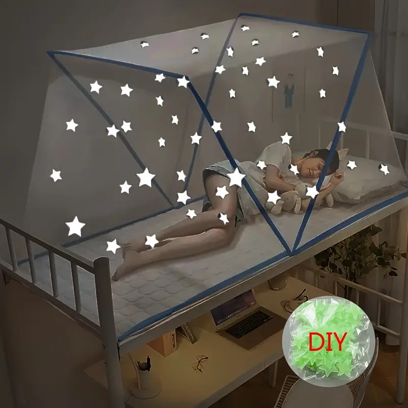 Blue with stars