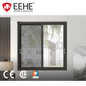Eehe 140 Series Triple Track Aluminum Sliding <strong>Window</strong> Anti-Dust Design Sliding <strong>Window</strong> Heavy Duty 1.4mm Frame Sliding <strong>Windows</strong> - Product Image 1