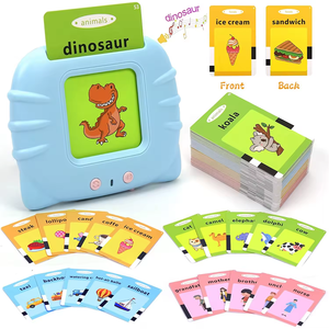 Computadora educativa para niños con pantalla Led, 26 palabras con letras en inglés, Máquina Inteligente de aprendizaje de tabletas