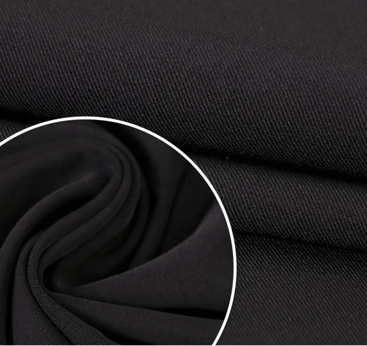 hot sale 3/1 twill heavy waterproof 95 polyester 5 spandex polyester 4 way stretch fabric