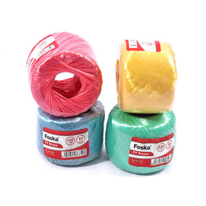Foska-Cuerda multicolor para el hogar, cuerda de plástico de poliéster y nailon de 100m de longitud para embalaje general - Product Image 6