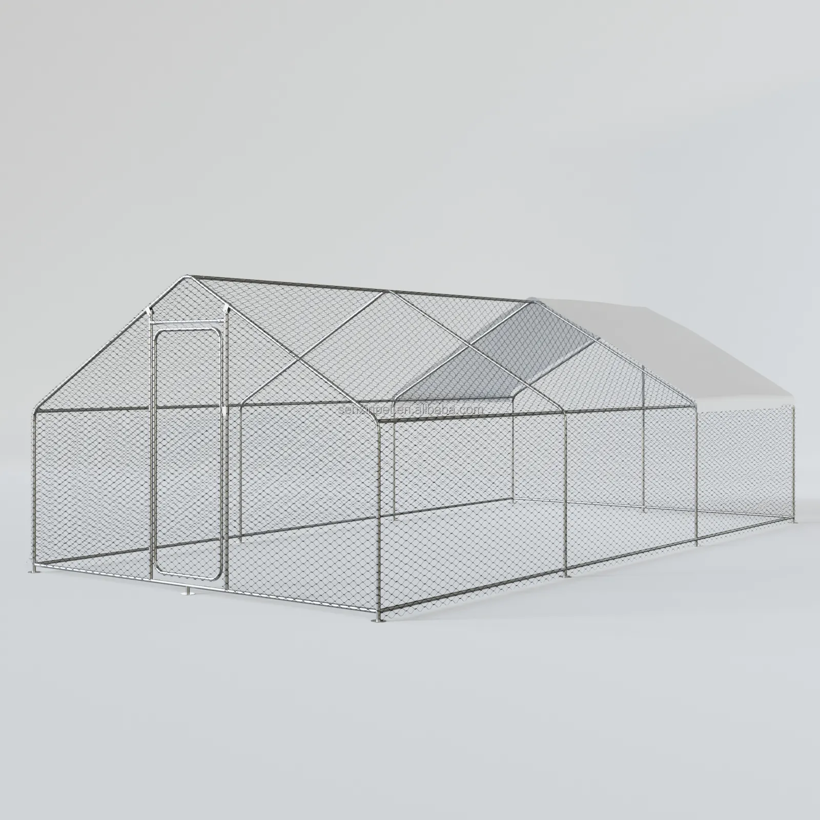 Cage de poulet d'exercice en plein air/stylos à poulet/cage de poulailler avec couvercle