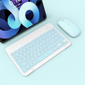 Popular teclado portátil para tableta teclado inalámbrico y juego de ratón teclado para teléfono - Product Image 3
