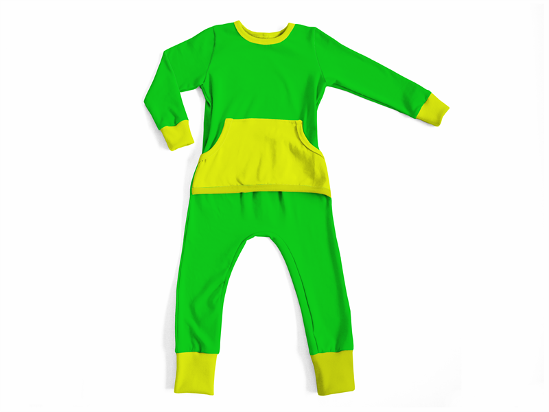 color-block long sleeve romper