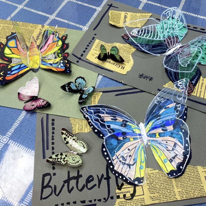 A4-Film barrière de qualité médicale imperméable transparent pour animaux de compagnie, couverture de reliure A3 faite à la main, ultra-mince, découpable, bricolage sans odeur - Product Image 3